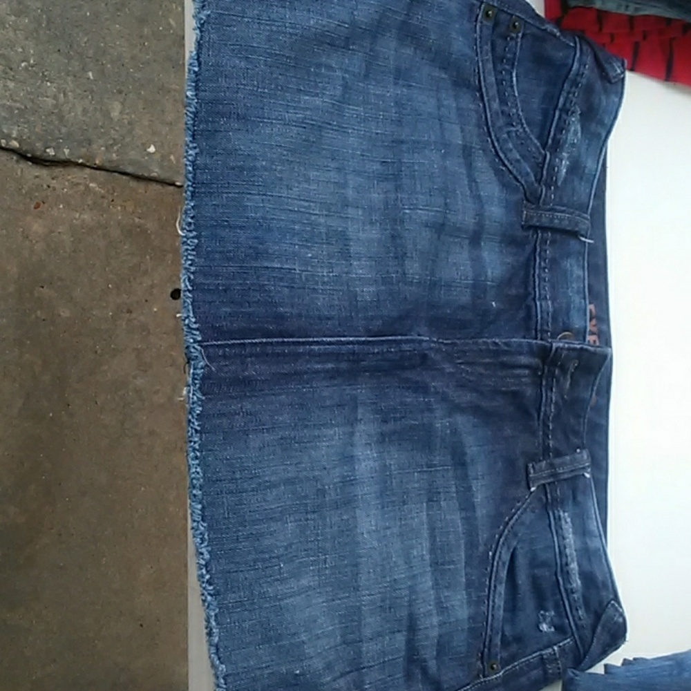Express Jean mini skirt